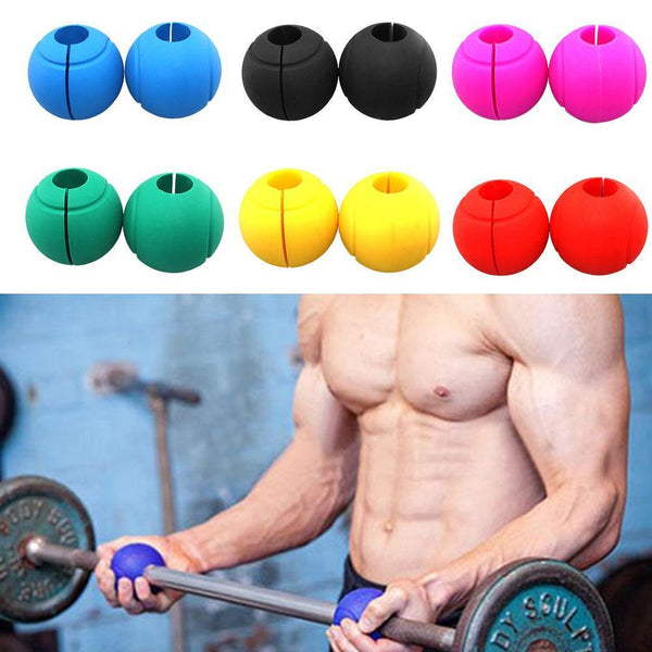 Barbell Dumbbell Thick Grips - MaxFitnessonline