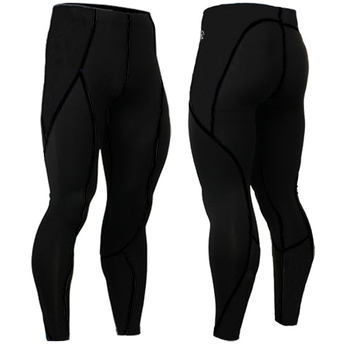 Tights male Sports Elastic Fitness pant - MaxFitnessonline