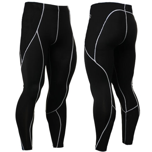 Tights male Sports Elastic Fitness pant - MaxFitnessonline